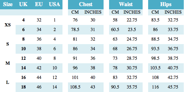 Converse T Shirt Size Chart